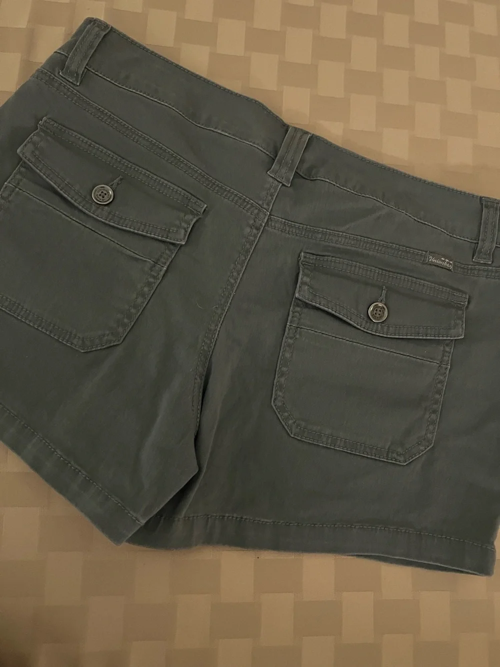 NWT Unionbay Delaney Stretch Green Shorts 9